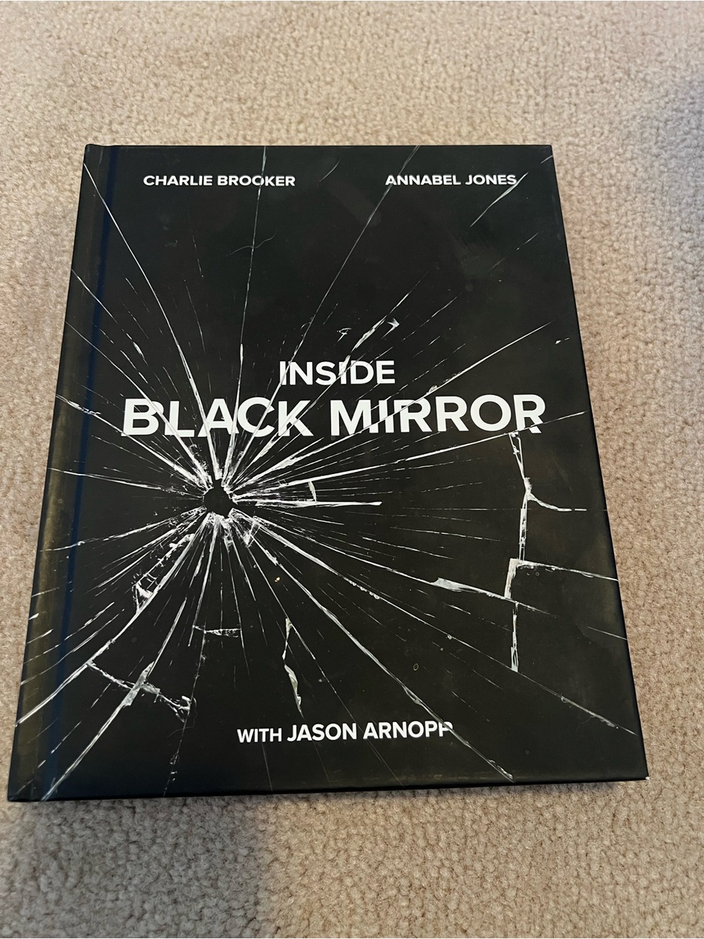 Inside Black Mirror Hardcover Book - Black -